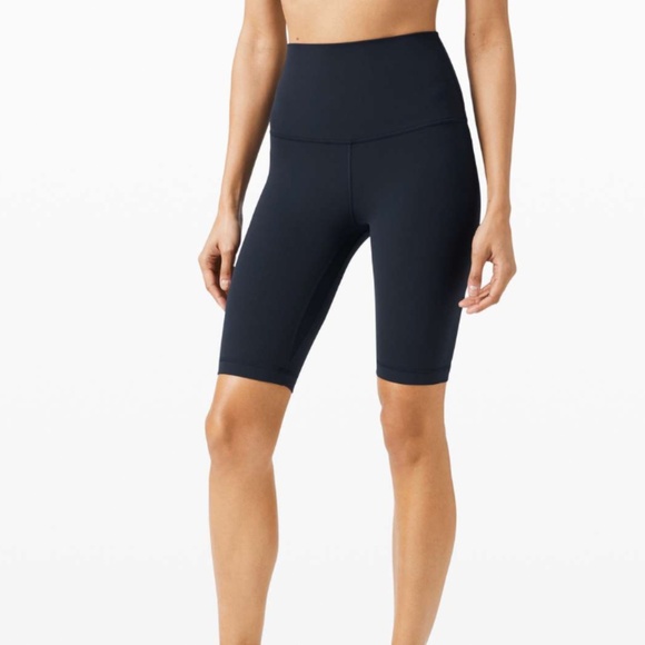 Lululemon Align Super High Rise Short 10"  True Navy Blue, Size 4 - Picture 2 of 2